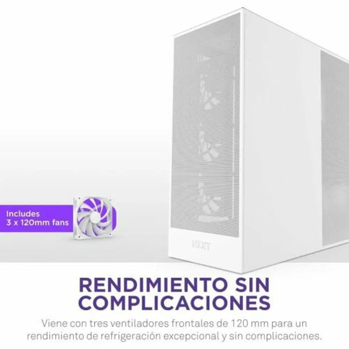 ATX Semi-tower Box NZXT H7 Flow Midi White - Системни Единици<<<Компютър Мрежи и компоненти<<<Компютри|