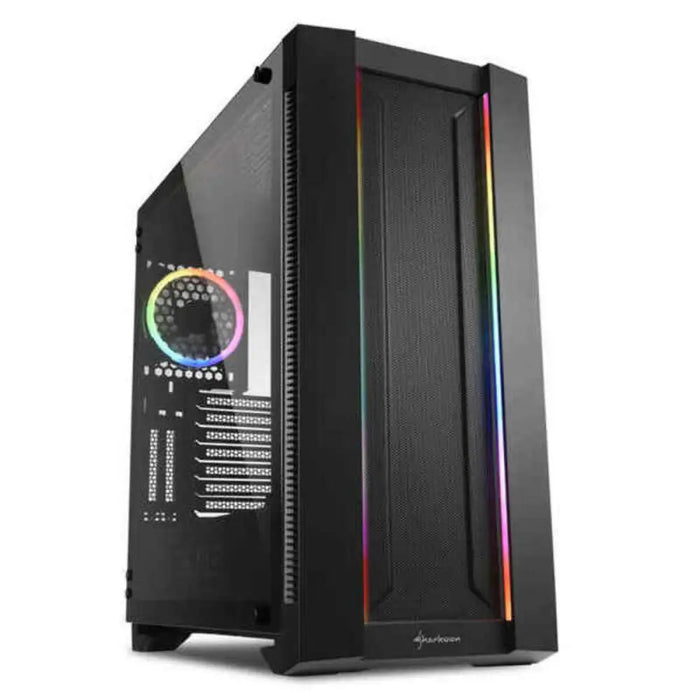 ATX Semi-tower Box Sharkoon 4044951027156 Black - Системни Единици<<<Компютър Мрежи и компоненти<<<Компютри|
