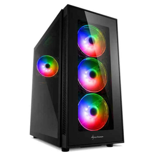 ATX Semi-tower Box Sharkoon 4044951029105 Black - Компютър Мрежи и компоненти<<<Компютри|