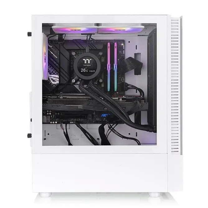 ATX Semi-tower Box THERMALTAKE CA-1X3-00M6WN-00 White - Кутии за компютри<<<THERMALTAKE компоненти за