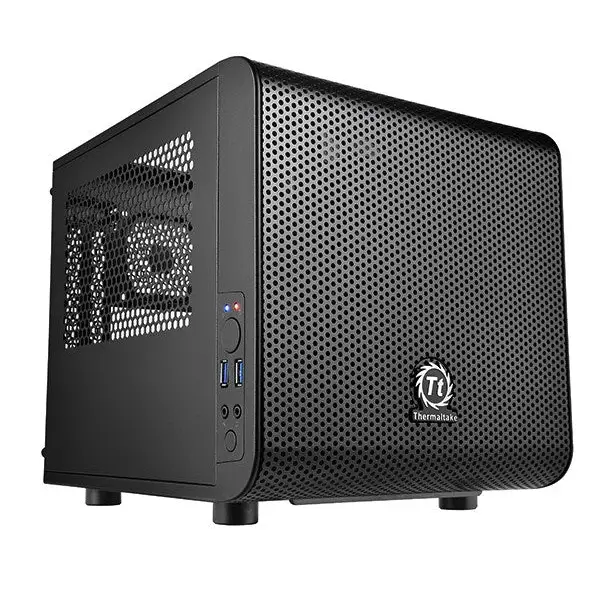 ATX Semi-tower Box THERMALTAKE Core V1 Black - Системни Единици<<<Компютър Мрежи и компоненти<<<Компютри|