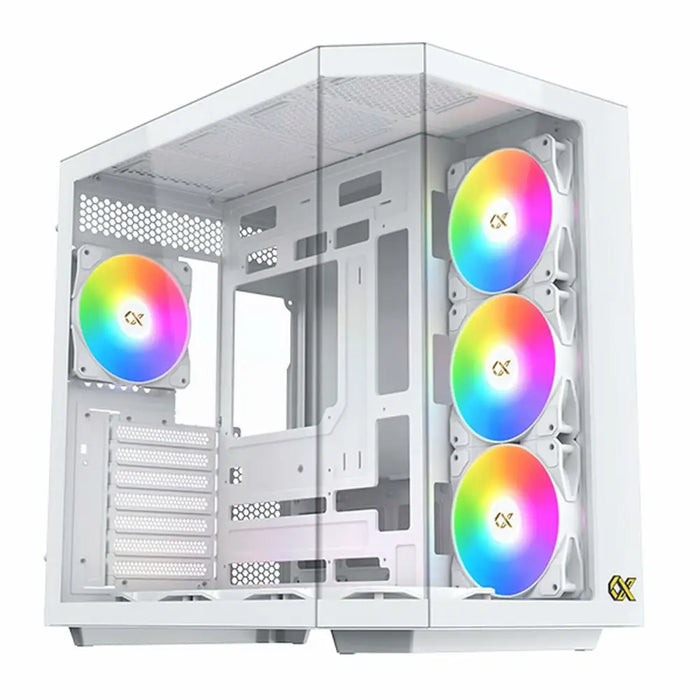 ATX Semi-tower Box XIGMATEK CUBI II Arctic White - Компютър Мрежи и компоненти<<<Компютри|