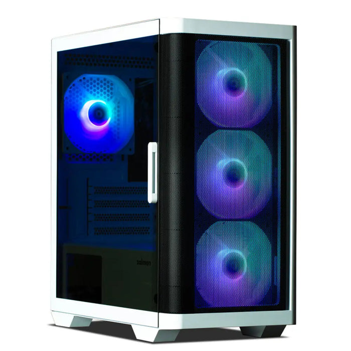 ATX Semi-tower Box Zalman M4 WHITE White Black - Компютър Мрежи и компоненти<<<Компютри|