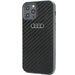 Audi Carbon Fiber iPhone 12/12 Pro 6.1’’ black/black hardcase AU-TPUPCIP12P-R8/D2-BK - Cell phone cases