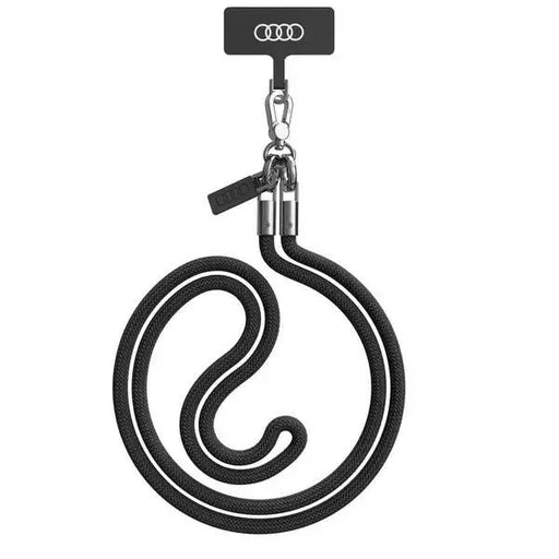 Audi Crossbody Leash Universal 120cm x 6mm - Black - Other cell phone equipment<<<HurtelXML