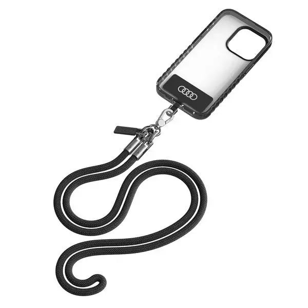 Audi Crossbody Leash Universal 120cm x 6mm - Black - Other cell phone equipment<<<HurtelXML