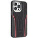 Audi Genuine Leather case with MagSafe for iPhone 15 Pro Max - black and red - Cell phone cases and covers<<<HurtelXML