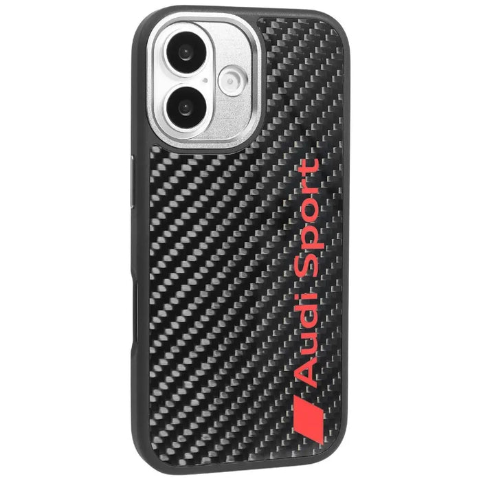 Audi R8 Carbon Fiber MagSafe Case for iPhone 17 - Black - Cell phone cases and covers<<<HurtelXML