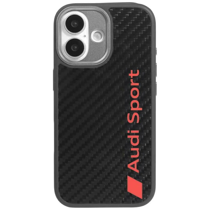 Audi R8 Carbon Fiber MagSafe Case for iPhone 17 - Black - Cell phone cases and covers<<<HurtelXML
