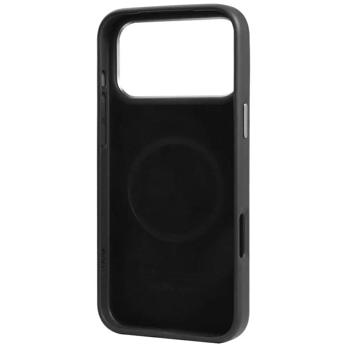 Audi R8 Genuine Leather MagSafe Case for iPhone 17 Pro Max - Black and Red - Cell phone cases and covers<<<HurtelXML