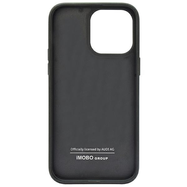 Audi Carbon Fiber Stripe iPhone 14 Pro Max 6.7" black/black hardcase AUS-TPUPCIP14PM-R8/D1-BK