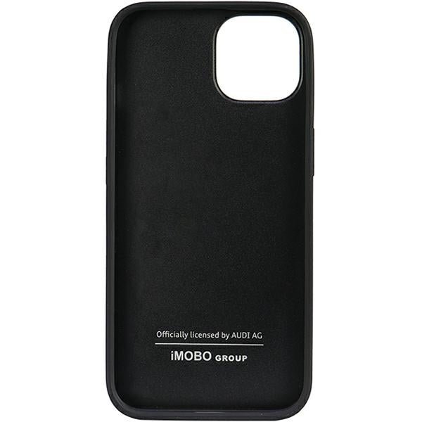 Audi Genuine Leather iPhone 12/12 Pro 6.1" black/black hardcase AU-TPUPCIP12P-Q8/D1-BK