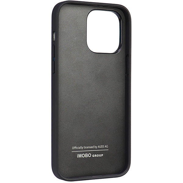Audi Synthetic Leather iPhone 14 Pro Max 6.7" black/black hardcase AU-TPUPPCIP14PM-TT/D1-BK