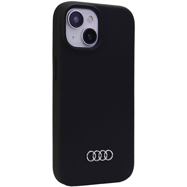 Audi Silicone Case for iPhone 15 - black