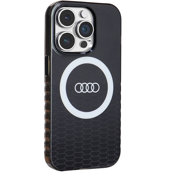 Audi IML Big Logo MagSafe case for iPhone 14 Pro - black