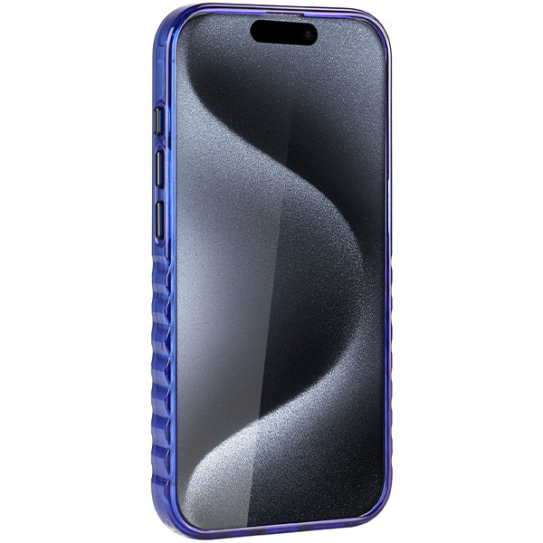 Audi IML Big Logo MagSafe case for iPhone 15 Pro - blue