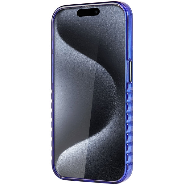 Audi IML Big Logo MagSafe case for iPhone 15 Pro - blue