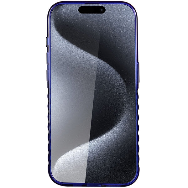 Audi IML Big Logo MagSafe case for iPhone 15 Pro - blue