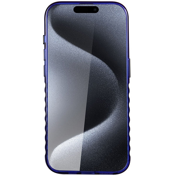 Audi IML Big Logo MagSafe case for iPhone 15 Pro Max - blue