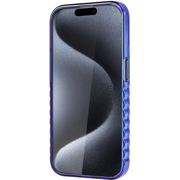 Audi IML Big Logo MagSafe case for iPhone 15 Pro Max - blue