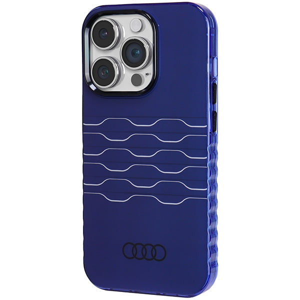 Audi IML MagSafe case for iPhone 14 Pro - blue