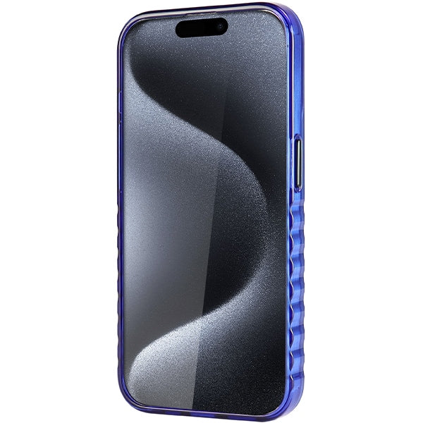 Audi IML MagSafe case for iPhone 15 Pro - blue