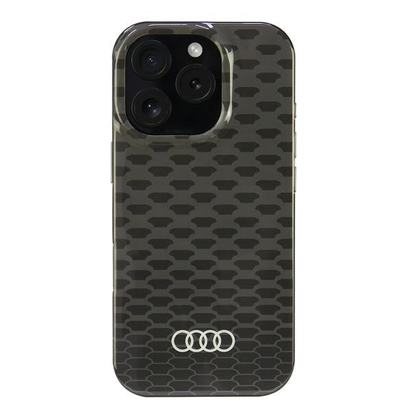 Audi IML Stitching Pattern MagSafe iPhone 16 Pro 6.3" black/black hardcase AU-IMLMIP16P-Q5/D3-BK