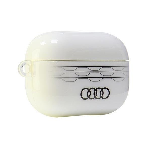 Audi IML Geometric Pattern Case for AirPods Pro 2 - White