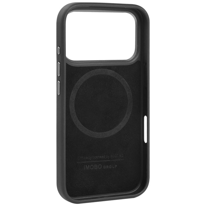 Audi A6 Synthetic Leather MagSafe Case for iPhone 17 Pro - Black