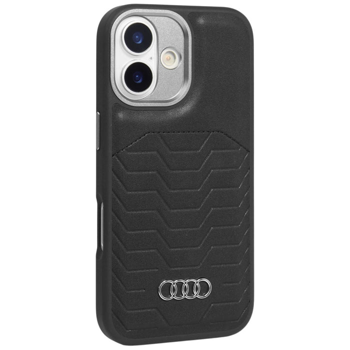 Audi GT Synthetic Leather MagSafe case for iPhone 17 - black