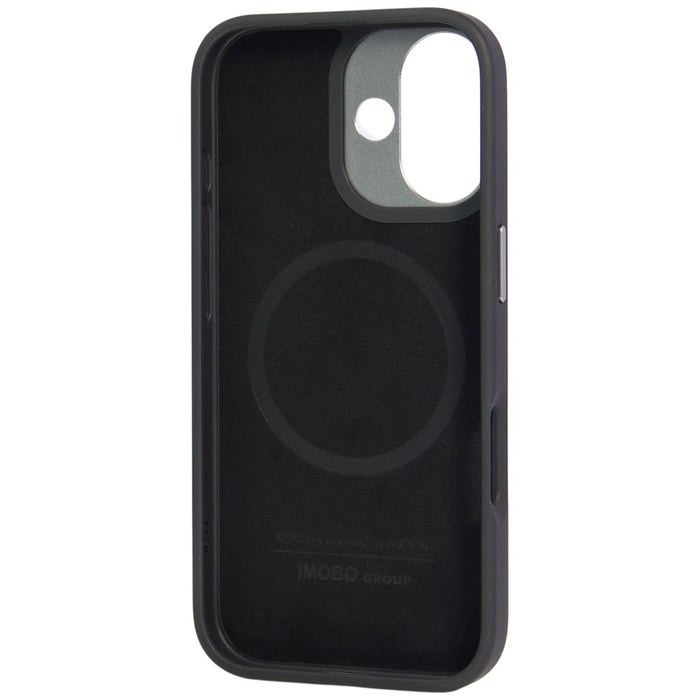 Audi RSQ Carbon Fiber Sport Red Circle MagSafe Case for iPhone 17 - Black