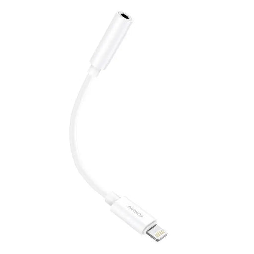 Audio cable 3.5mm jack to iPhone Foneng BM20 (white) - Others<<<USB cables<<<GSM Accessories<<<InnproXML