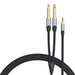 Audio cable mini jack 3.5mm to 2x jack 6.35mm male Vention BARHL 10m - Audio cables<<<Audio<<<InnproXML