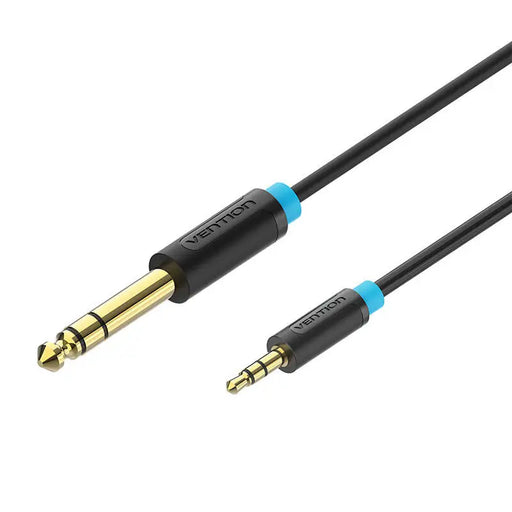 Audio Cable TRS 3.5mm to 6.35mm Vention BABBG 1,5m Black - Audio cables<<<Audio<<<InnproXML