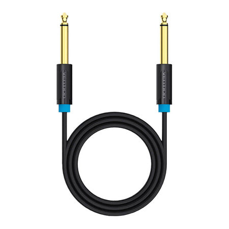 Audio Cable TS 6.35mm Vention BAABI 3m (black) - Audio cables<<<Audio<<<InnproXML