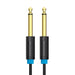 Audio Cable TS 6.35mm Vention BAABI 3m (black) - Audio cables<<<Audio<<<InnproXML