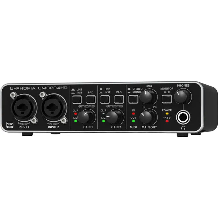 Audio interface Behringer UMC204HD - Видео и Домашно Кино<<<Електроника Звук<<<Компютри|