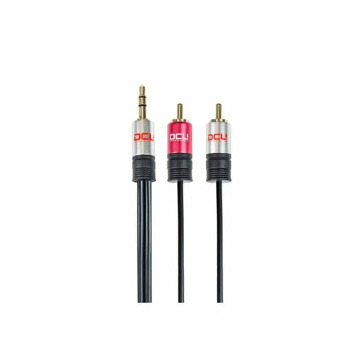 Audio Jack (3.5mm) to 2 RCA Cable DCU (3 m) - Компютър Кабели и адаптери<<<Компютри|