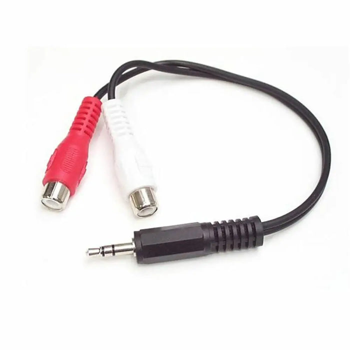 Audio Jack to RCA Cable Startech MUMFRCA Black 0,15 m - Електроника Телевизори<<<Компютри| Електроника<<<BigBuy&&&Аудио