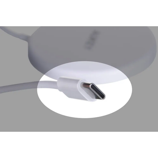 AUEKY Aircore Magnetic LC-A1 Wireless magnetic charger QI USB-C 15W White - ChargersLAD-SIC<<<Power supplies