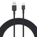 AUKEY CB-NAC2 USB-C Type-C Power Delivery PD 60W 3A 1.8m Nylon Black - USB cablesAKG-KAB<<<GSM accessoriesAKG<<<ActionPL