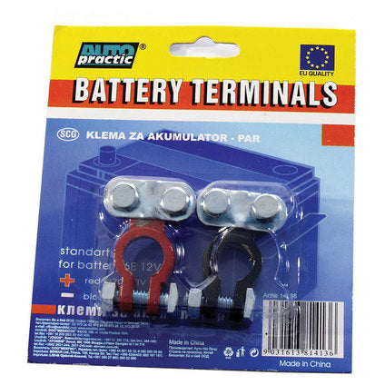 AUTO PRACTIC BATTERY TERMINALS - Аксесоари за акумулатори<<<Акумулатори и аксесоари<<<Авто и вело<<<Praktiker&&&Кабели