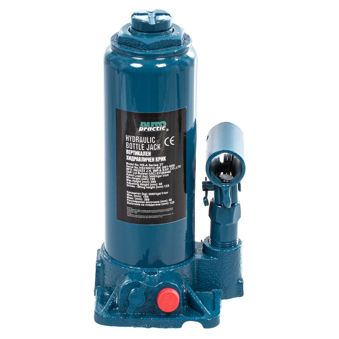 CRICK TYPE BOTTLE 3T 195-380MM AUTO PRACTIC