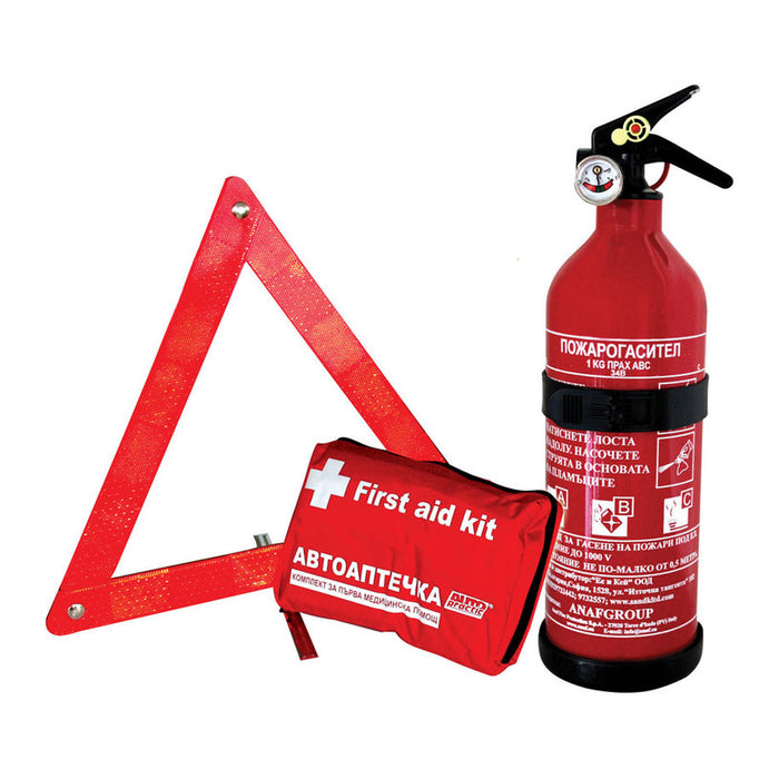 EMERGENCY AUTO KIT 3 PIECES AUTO PRACTIC