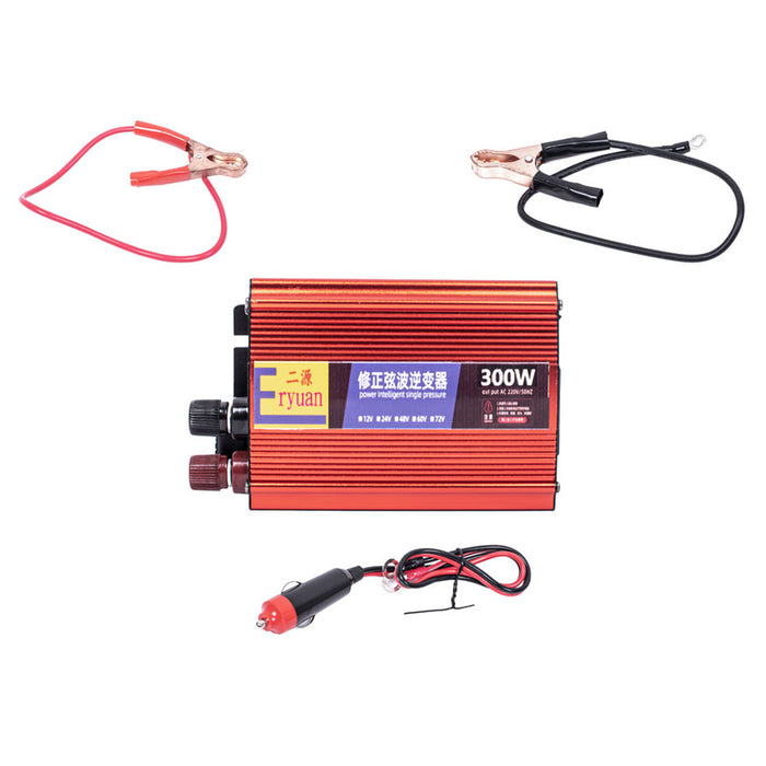 INVERTER 300W WITH USB PORT AUTO PRACTIC