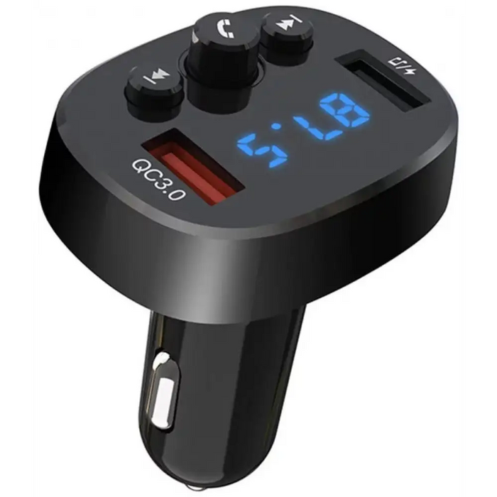 Auto transmitter XO BCC03 car charger 18W Bluetooth + QC3.0 - Авто трансмитери<<<Авто<<<TechMart