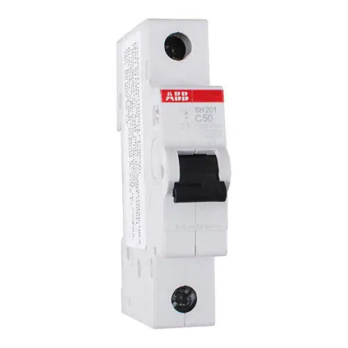 AUTOMATIC CIRCUIT BREAKER 50A SINGLE-POLE ABB SH201-C50 1P - Електроапаратура и