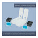 Automatic feeder Trixie White Black Acrylic Plastic - Домашни Животни<<<Дом Градина<<<BigBuy&&&Купички за храна и