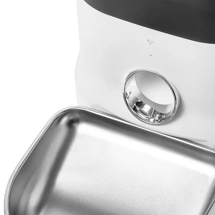 Automatic Pet Feeder with metal bowl Dogness (white) - Bowls<<<Food Dispensers<<<Pets<<<InnproXML