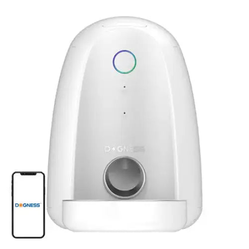 Automatic Pet Feeder with metal bowl WIFI mini Dogness (white) - Bowls<<<Food Dispensers<<<Pets<<<InnproXML
